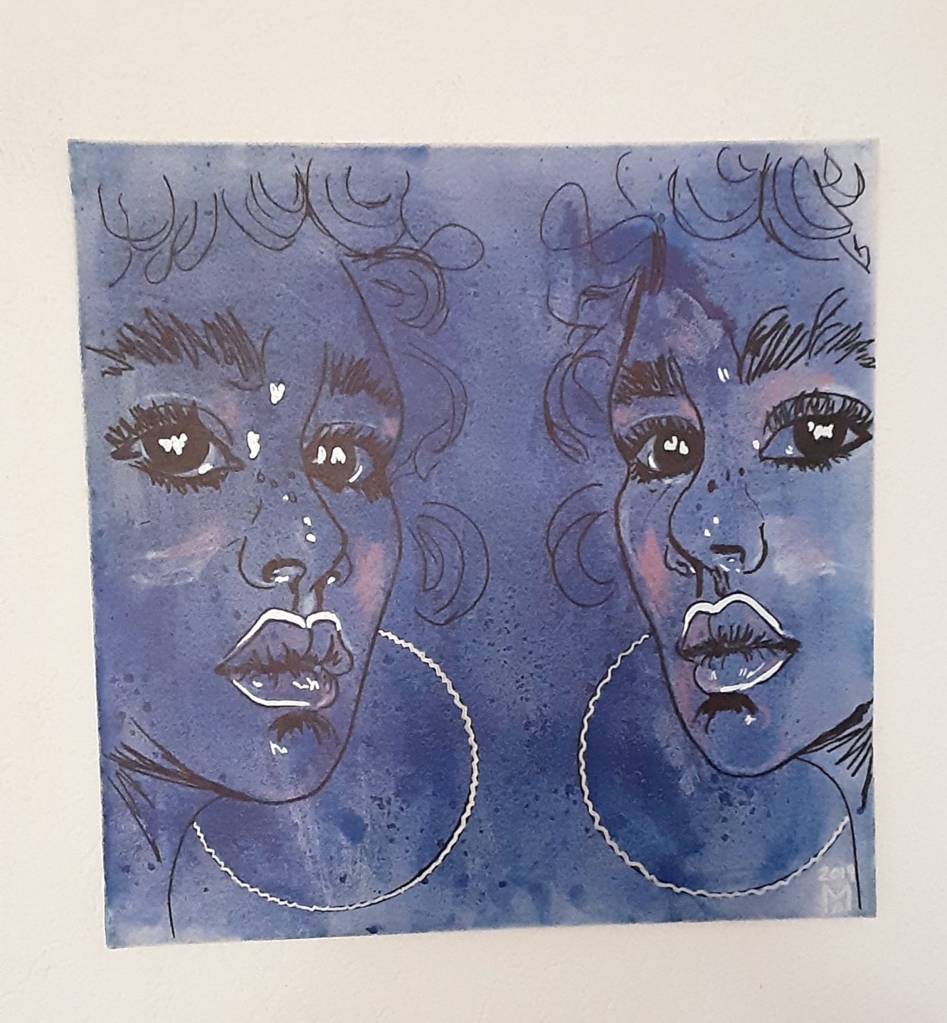 Die Afro-americanische Zwillinge