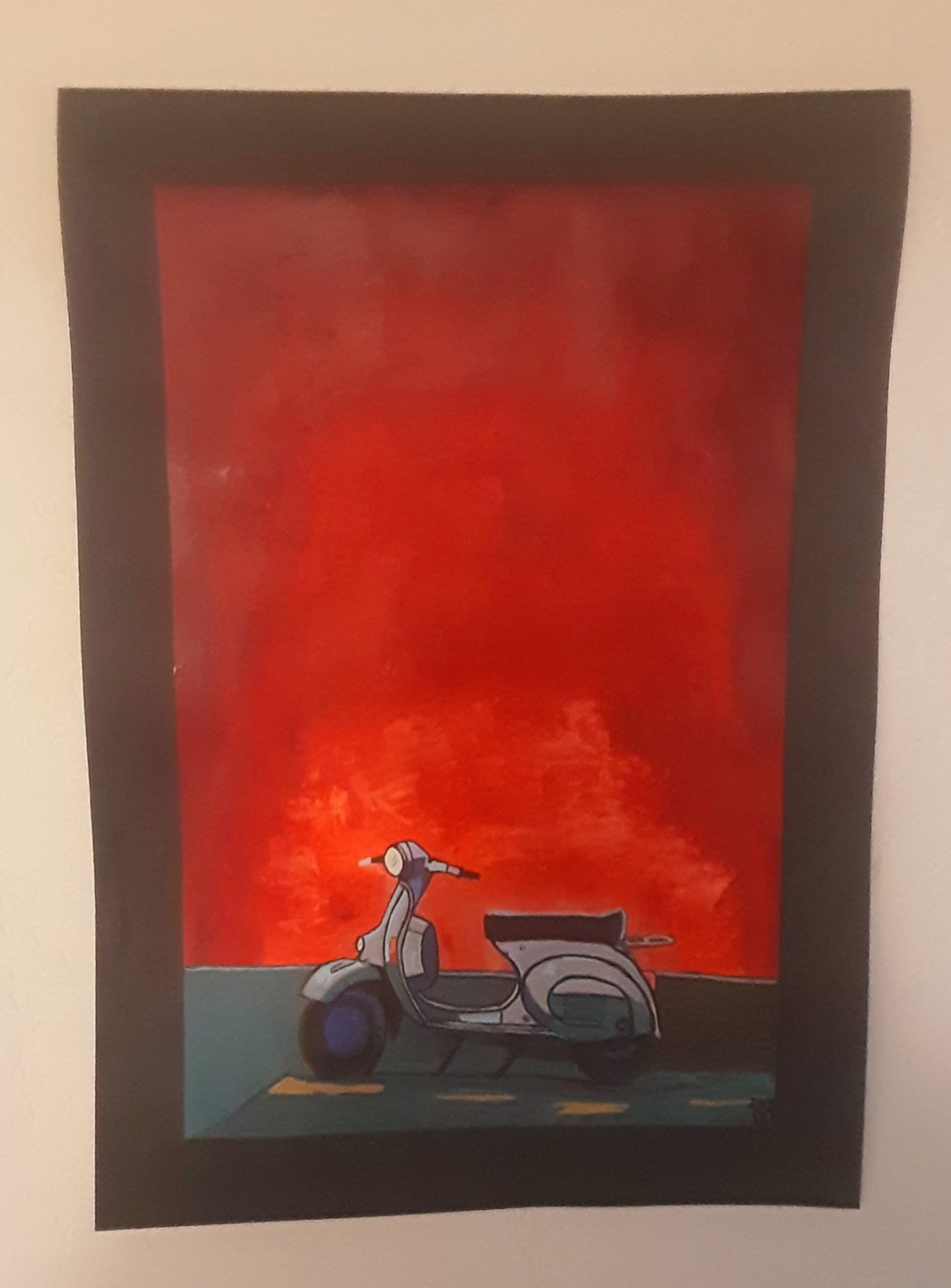 La vespa ,la motorertta