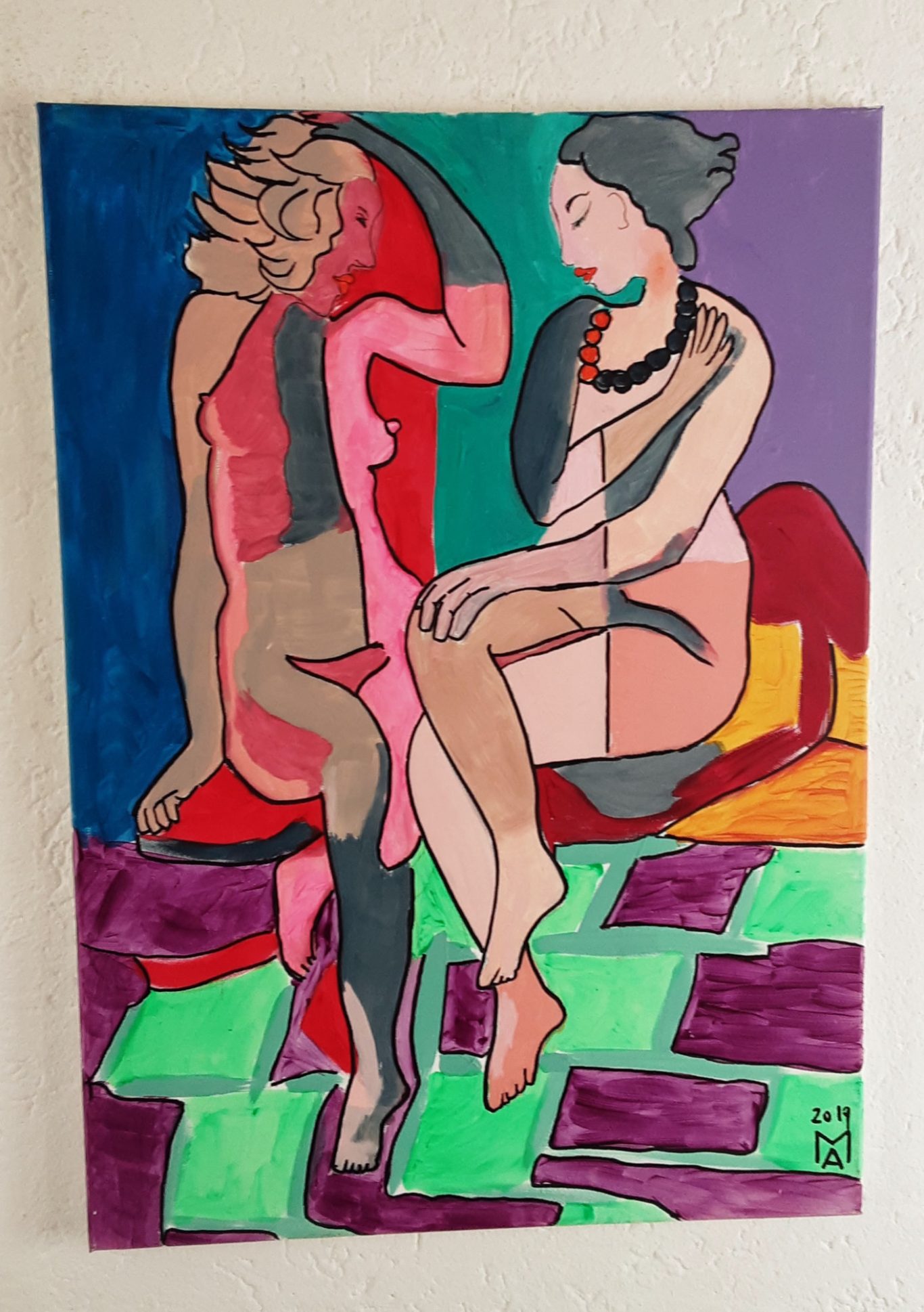 Frauen in Badenanstalt