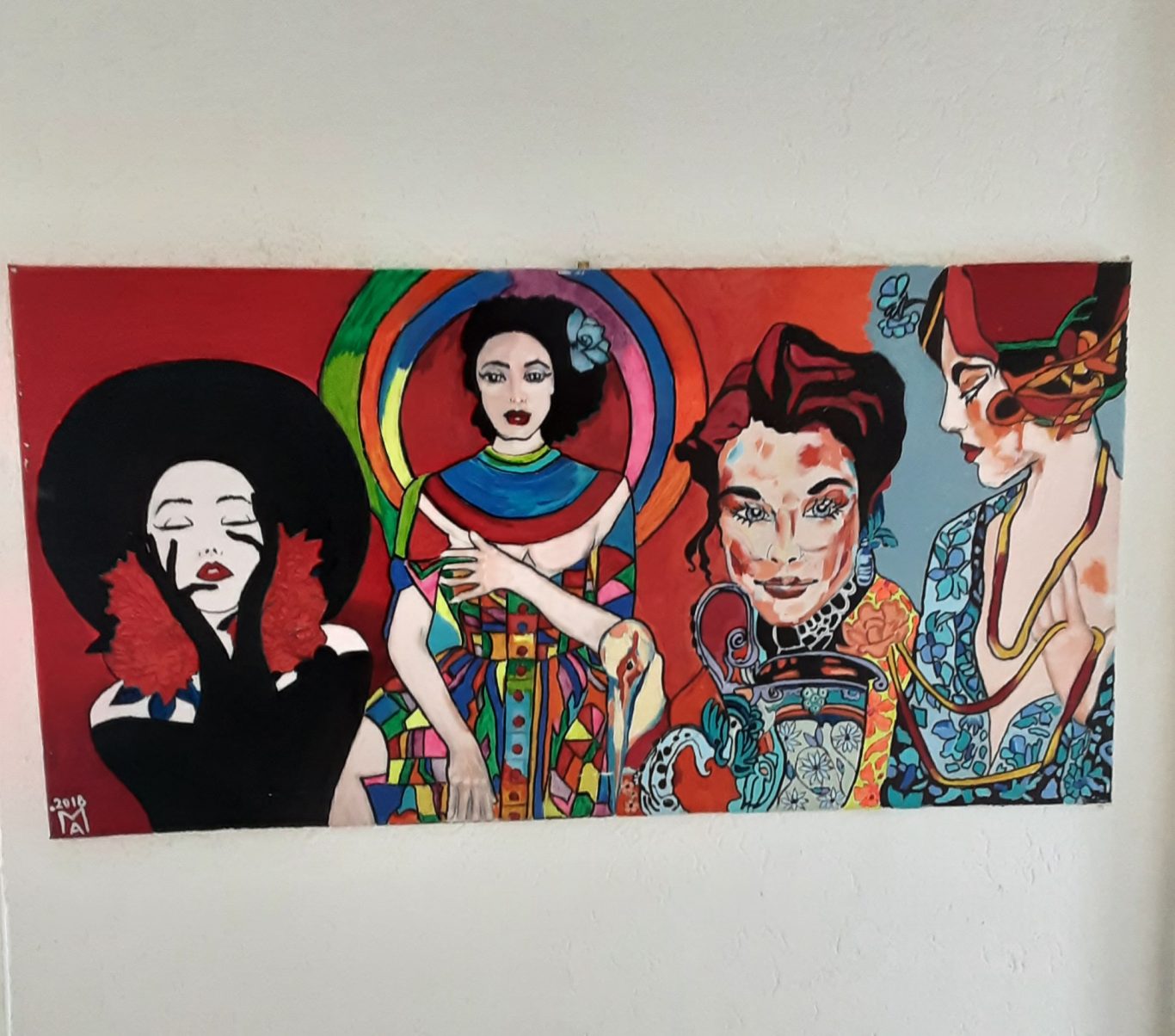 Donne di mondo nr.2 sehr dekorativ ,mit intensive farben und stimmungen!