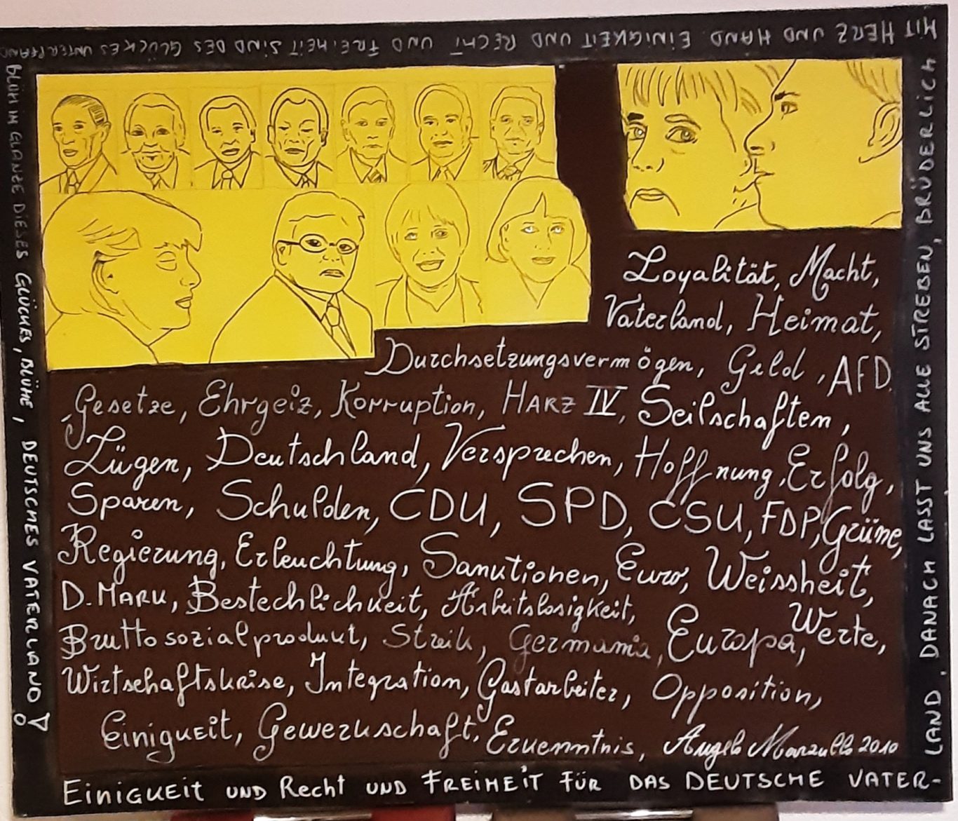 Gib ein gesicht an die Politik